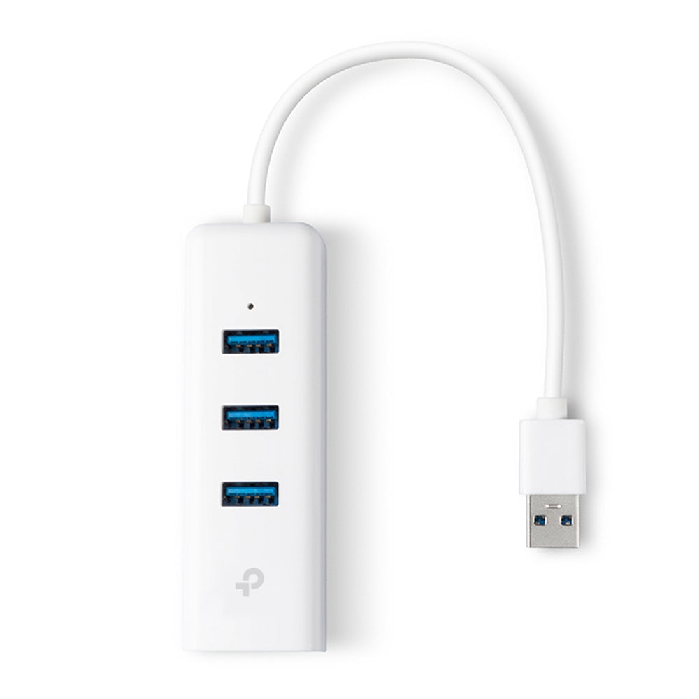 Adaptador TP-Link USB 3 0 Type-A to Gigabit Ethernet Network Adaptador 3-Port USB 3 0Type-A Hub