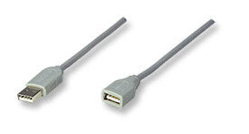 Manhattan 340960 cable USB 4.5 m USB A Gris