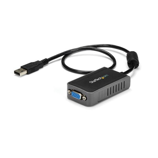 ADAPTADOR DE VIDEO EXTERNO USB A VGA -TARJETA DE VIDEO EXTERNA CABLE - 1440X900 - STARTECH.COM MOD. USB2VGAE2
