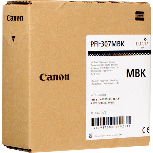 Canon Ink Tank PF1-307 MBK Matte Black 330ml
