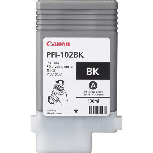 CANON BLACK INK PFI-102BK (iPF605/510/650/6 ONLY)