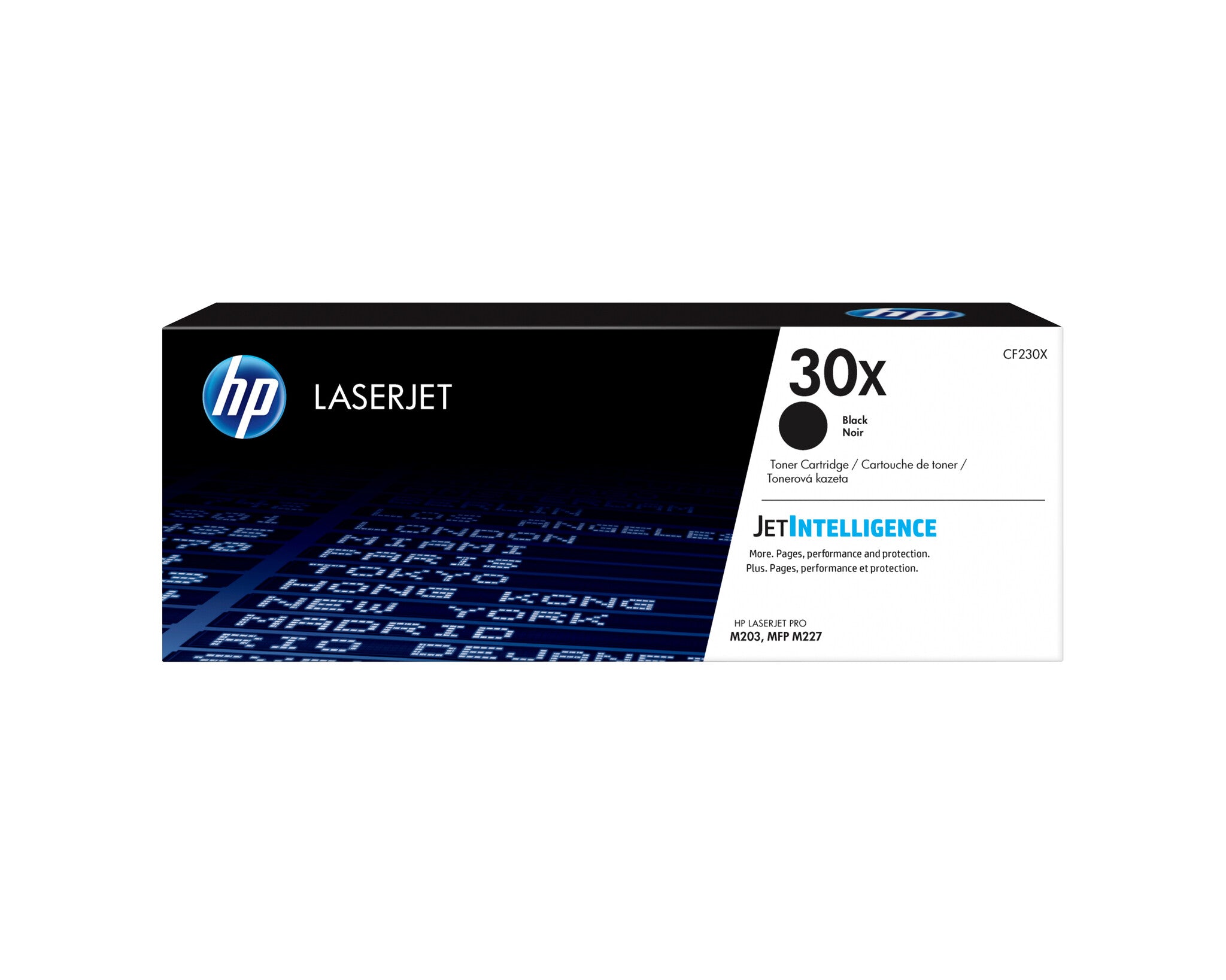 HP Cartucho original de tóner de alta capacidad LaserJet 30X negro