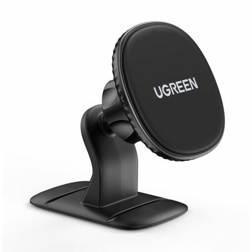 Soporte de Celular Magnético para Auto | 4 Imanes N45 | Adhesivo 3M | Amplia Compatibilidad 4.7 a 7.2” | Rotación de 360° | Tamaño Compacto | 2 láminas magnéticas incluidas | Color Negro.
