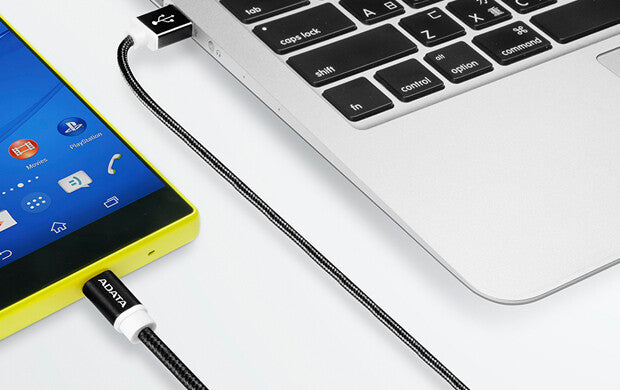 ADATA 1m, USB2.0-A/USB2.0 Micro-B cable USB USB A Micro-USB B 0.48 Gbit/s Negro