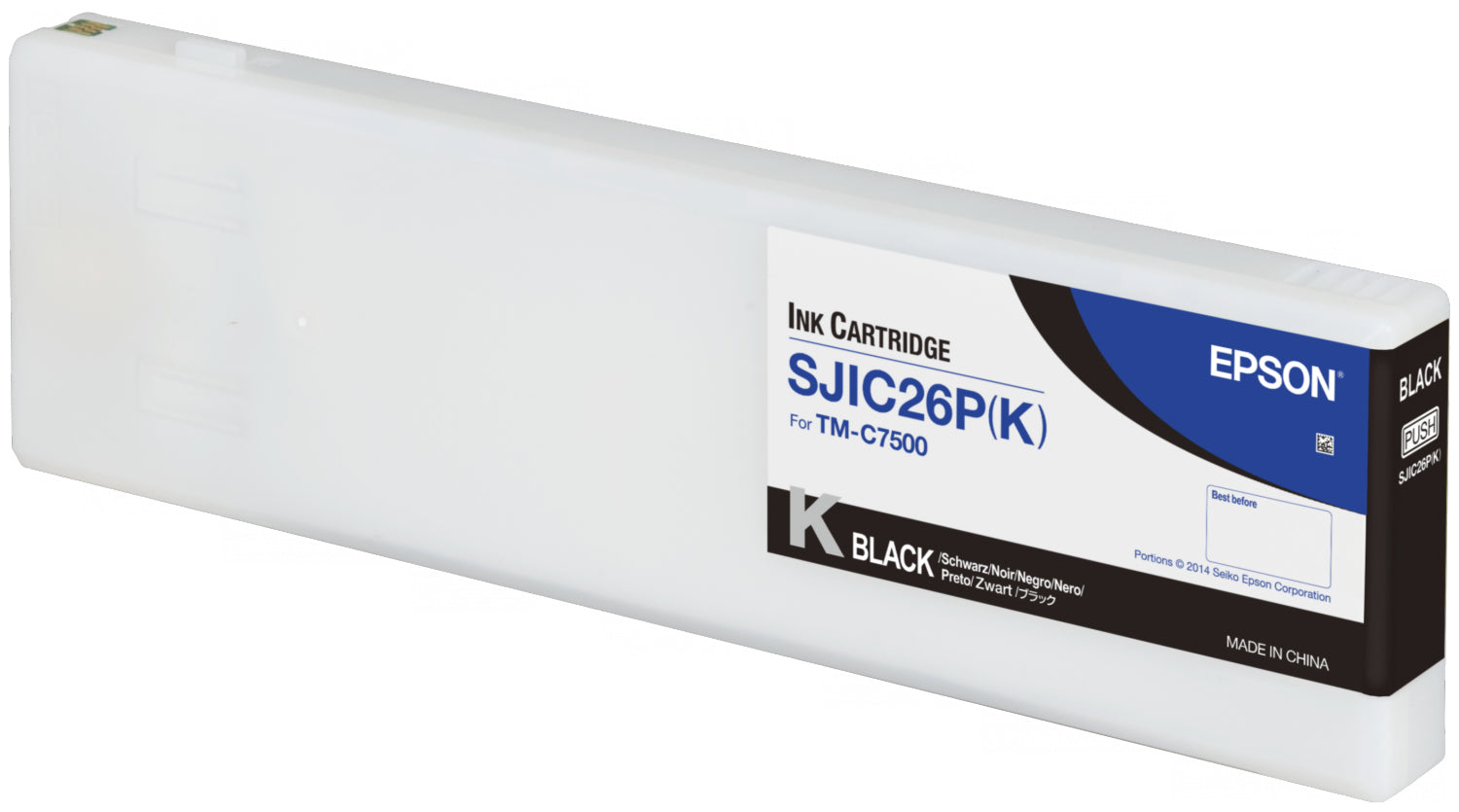 EPSON BLACK CARTRIDGE TM-C7500