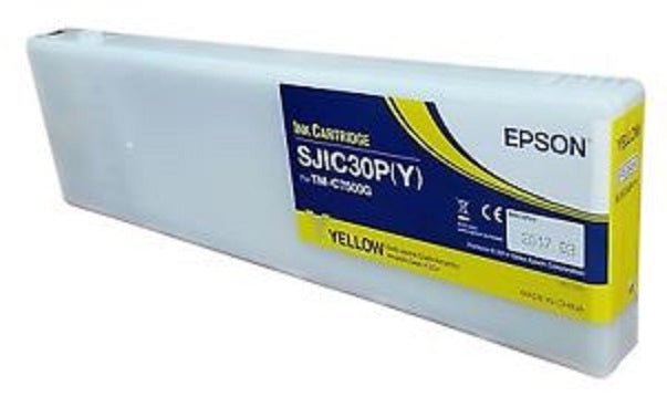 Epson SJIC30P ColorWorks TM-C7500G Yellow Ink
