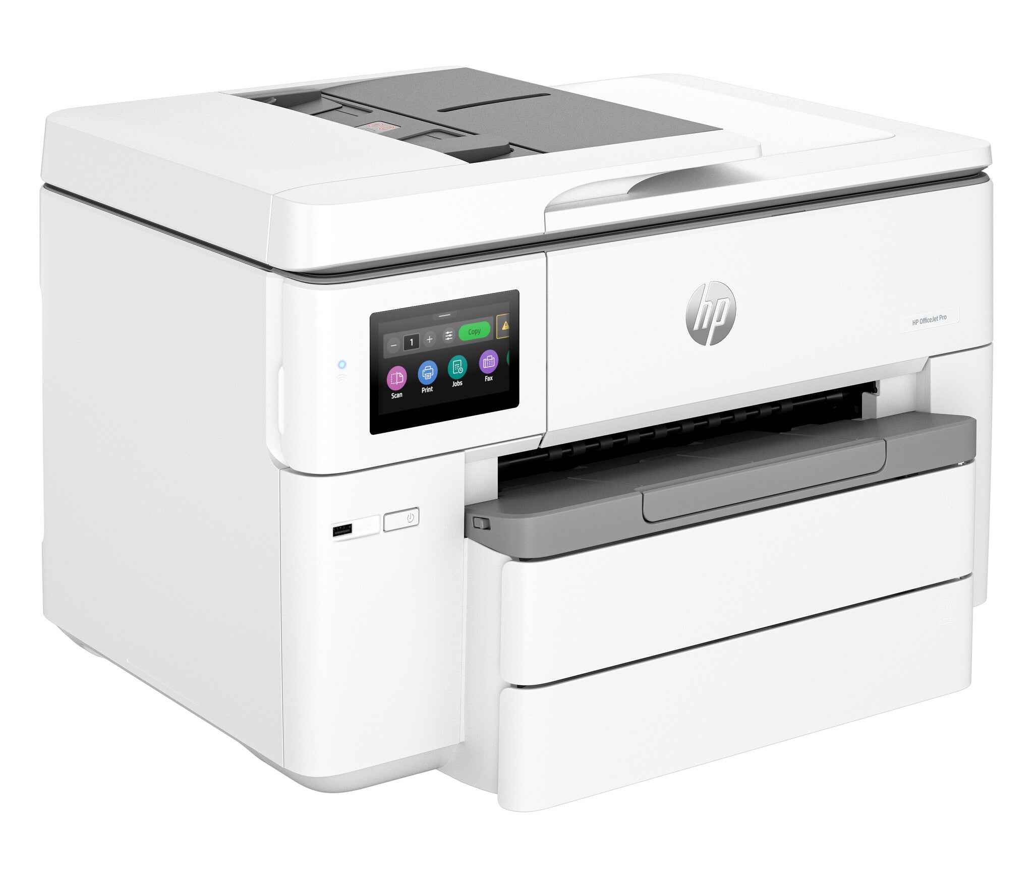 HP OfficeJet Pro 9730 Conexiones inalámbricas All-in-One Color Impresora, Impresión a doble cara; Copiadora, escáner