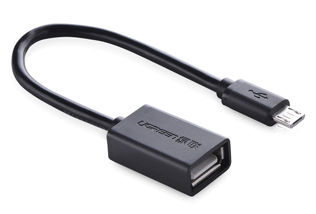 Adaptador OTG Micro USB Macho a USB 2.0 A Hembra