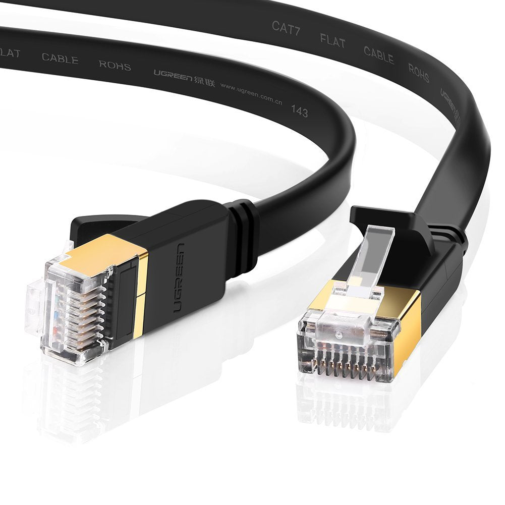 Cable Ethernet Plano Cat7 U/FTP 10 Gigabit 600MHz 2 Metros (6.56 Pies)