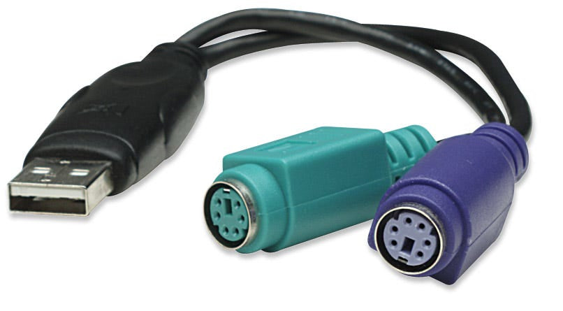 Manhattan PS/2 to USB Converter 2 Ports