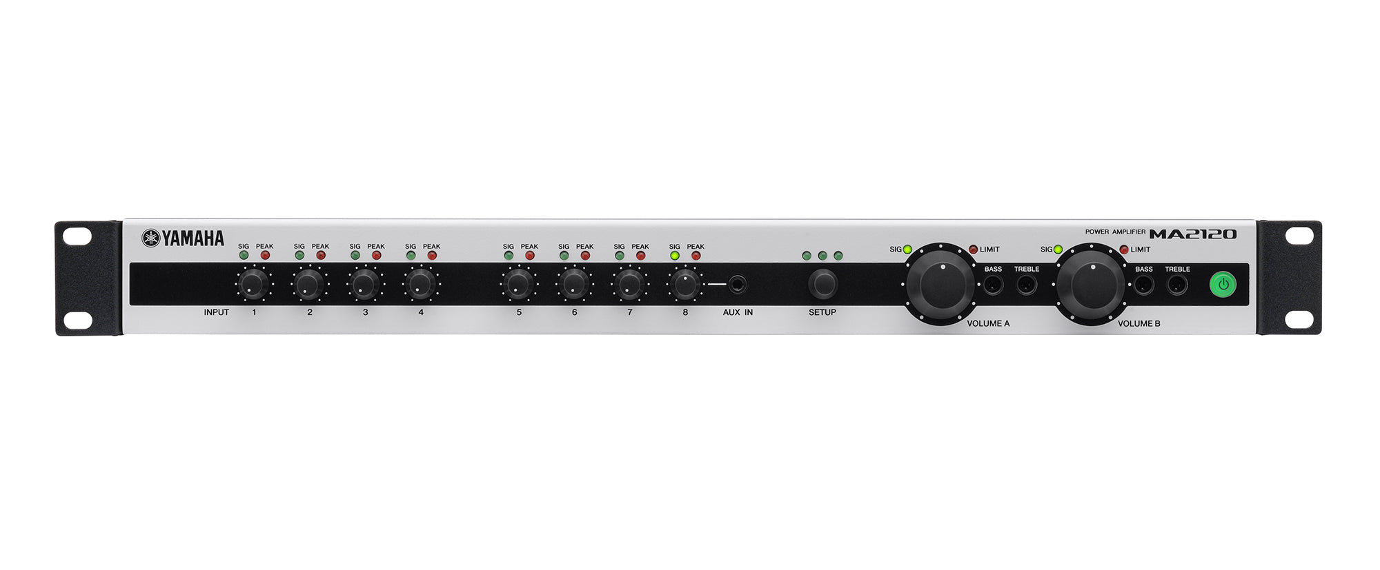 Mezclador Amplificador | 2 zonas | 120w a 70/100V | 100w a 8Ω | DSP Integrado