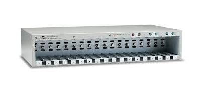 Chasis 18-Slot para MMC2xxx & MMC6xxx series Mini Media Converters, No PSU