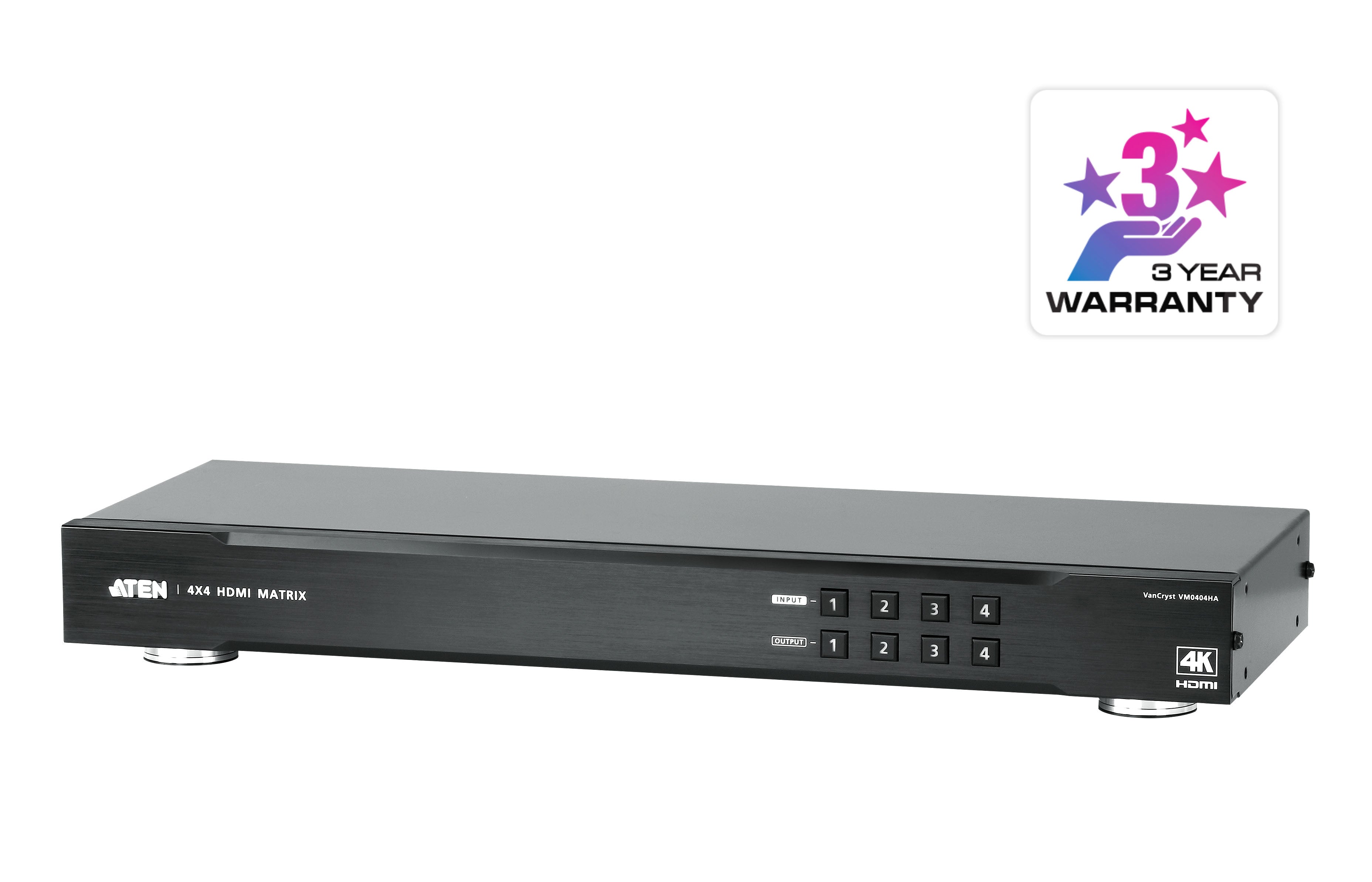 Conmutador Matricial HDMI 4x4 4K