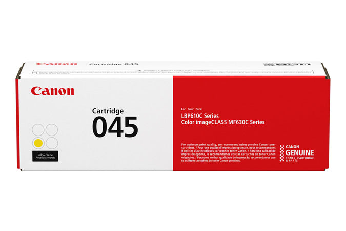 Canon 045 Yellow Toner for ImageClass Series MF630C/LBP610C (1300 Pages)