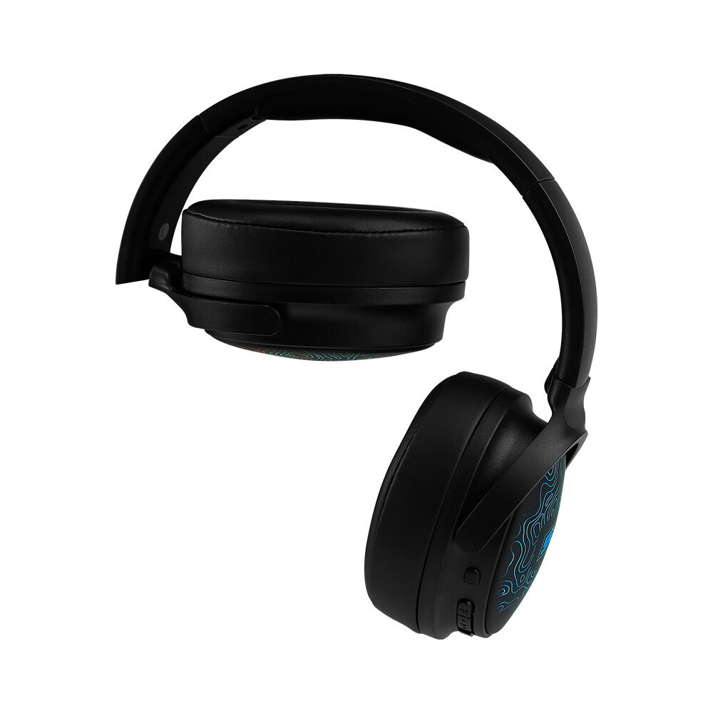Vorago HPB-401-LED audífono y auriculare Auriculares Inalámbrico y alámbrico Diadema Llamadas/Música USB Tipo C Bluetooth Negro
