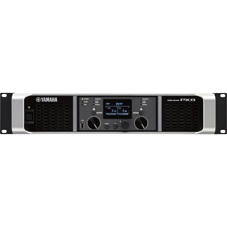 Amplificador de audio Clase D | 800 W x 2 a 8Ω | 1050 W x 2 a 4Ω. | Baja Impedancia | Procesamiento Inteligente