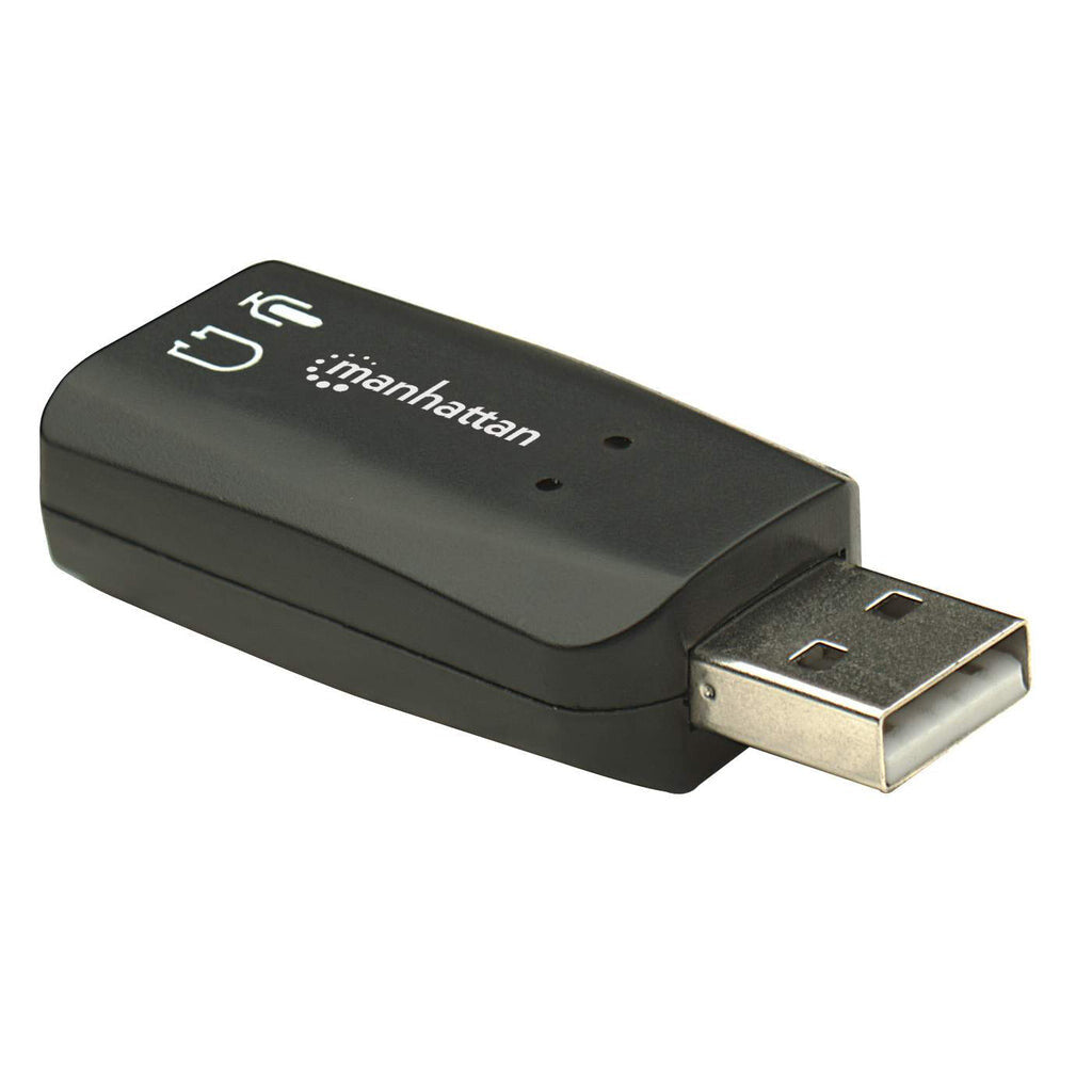 Manhattan Adaptador de Audio 3-D USB de Alta Velocidad