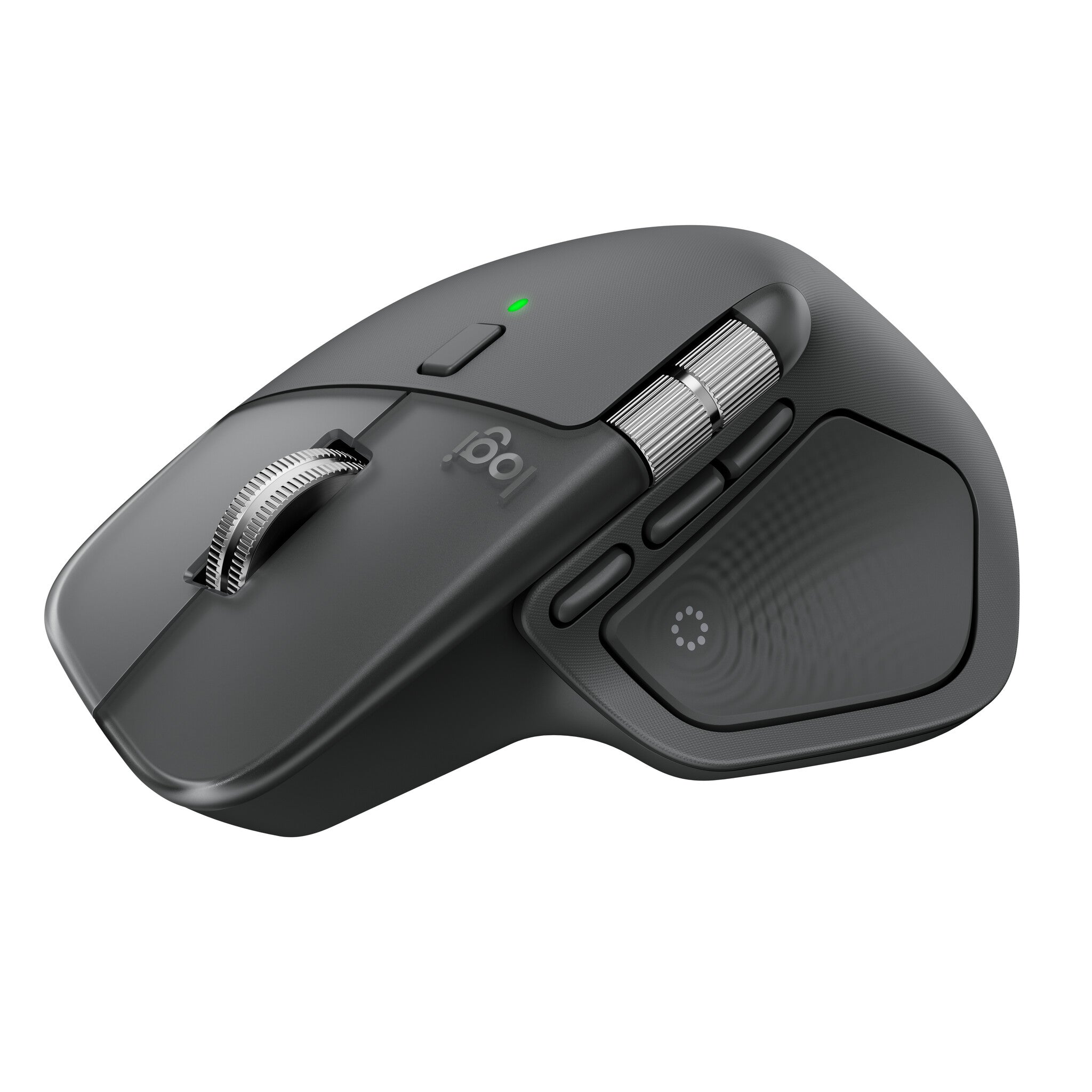 Logitech MX Master 4 ratón Oficina Diestro RF inalámbrico + bluetooth Laser 8000 DPI