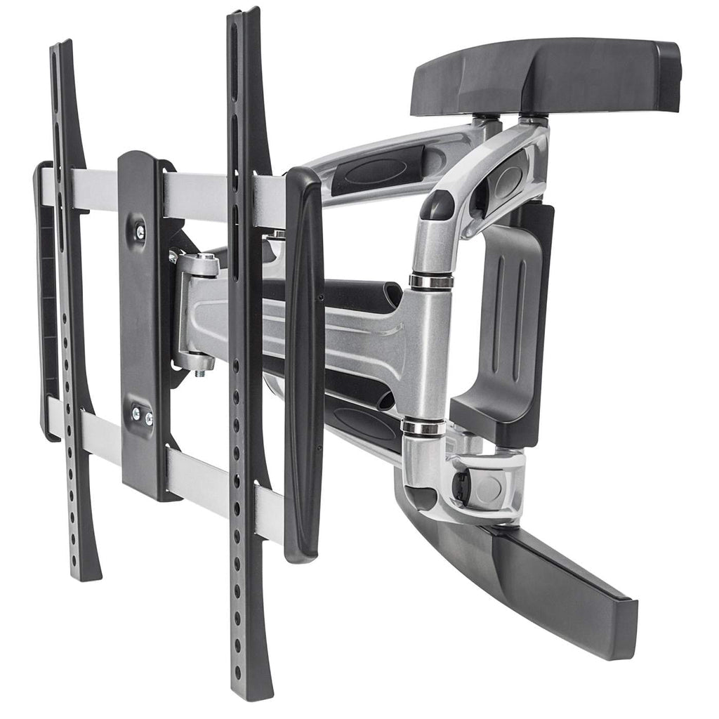 Manhattan Articulating Wall Mount for 32" to 55" TVs, Up to 50 kg, Black-Silver