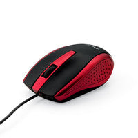 Verbatim Wired Optical Mouse Black-Red