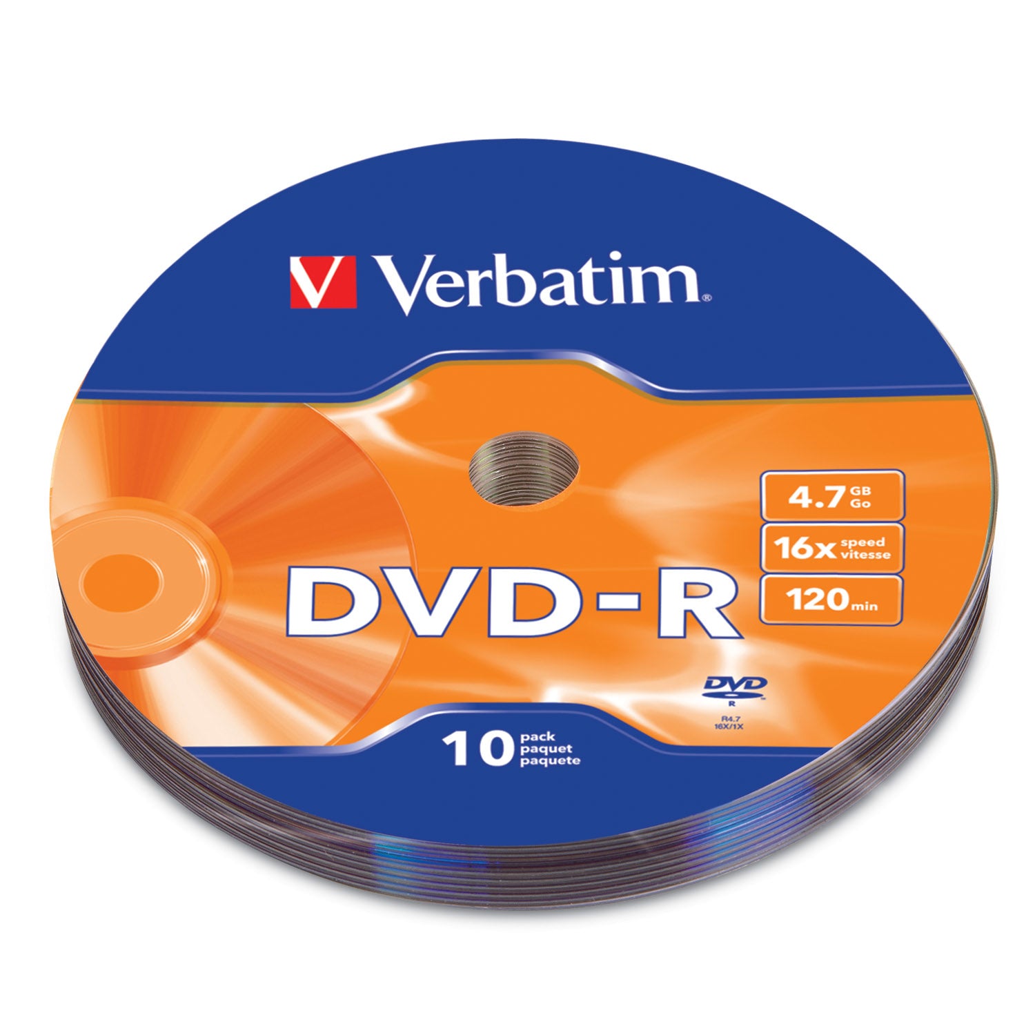 Verbatim DVD-R 4.7GB 16X 10-pack