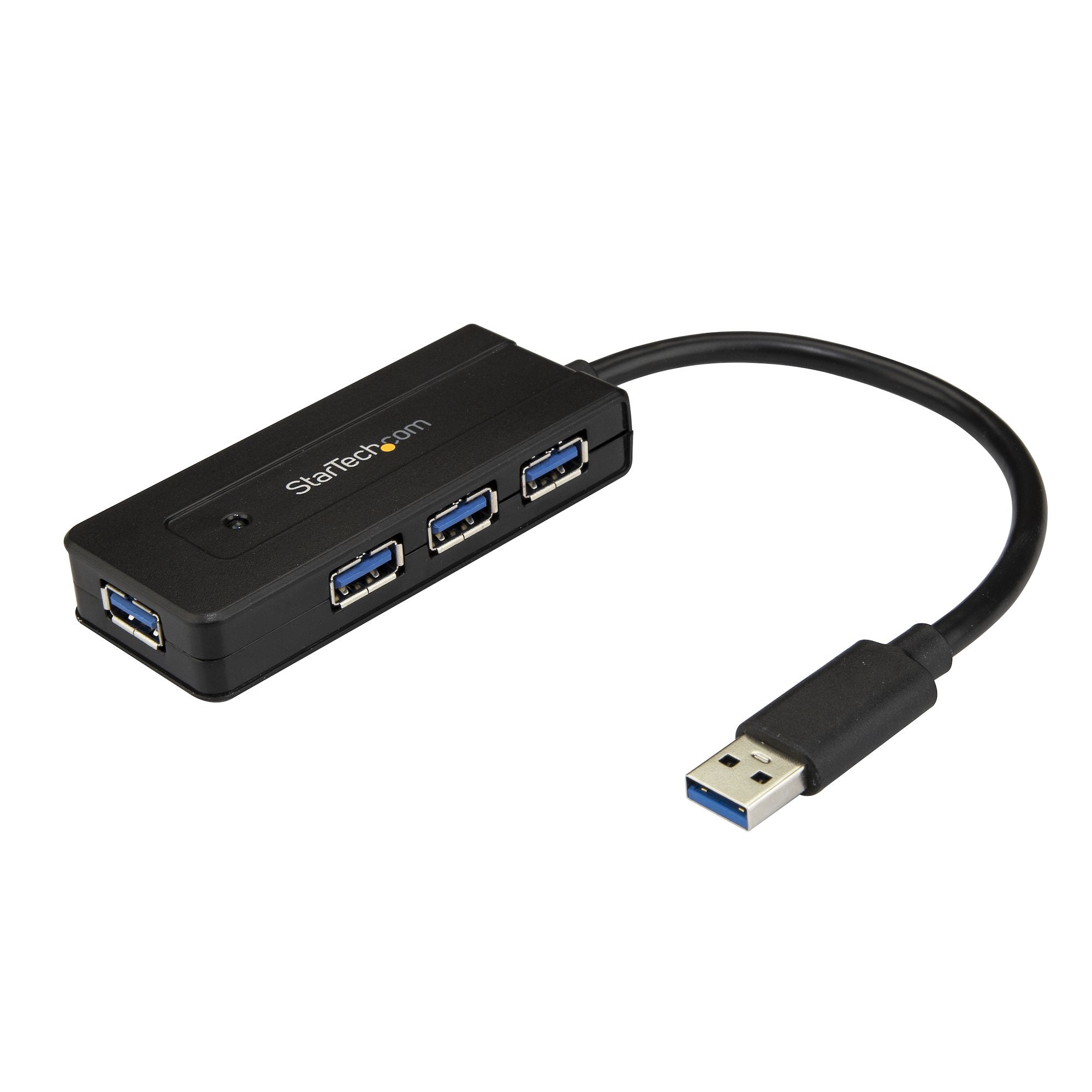 HUB USB 3.0 DE 4 PUERTOS - CONCENTRADOR PORTATIL USB 3.0 SUPERSPEED DE 4 PUERTOS DE 5GBPS CON CARGA RAPIDA - HUB USB 3.1 GEN 1 TIPO A - NEGRO - STARTECH.COM MOD. ST4300MINI