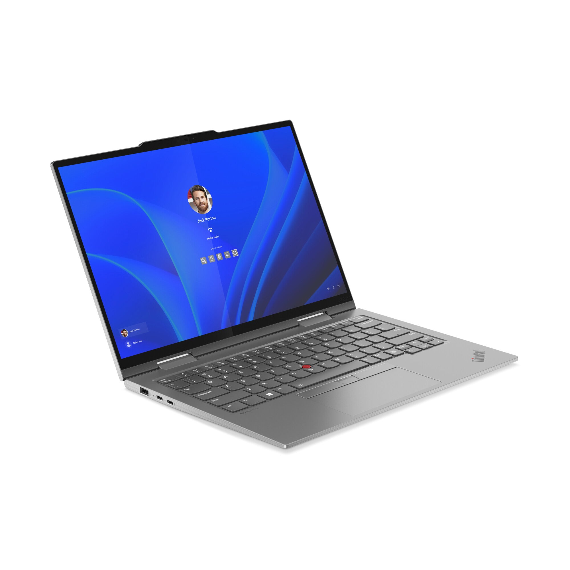 Lenovo ThinkPad X1 2-in-1 Gen 9 Intel Core Ultra 7 155U Híbrido (2-en-1) 35.6 cm (14") Pantalla táctil WUXGA 16 GB LPDDR5x-SDRAM 512 GB SSD Wi-Fi 6E (802.11ax) Windows 11 Pro Español Gris