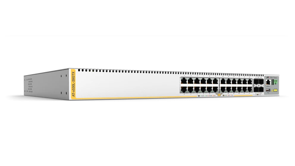 Switch L3 Stackable, 24x 10/100/1000-T, 4x SFP+, Fuente redundante integradas (TAA compliant version)