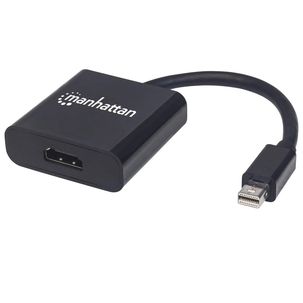 Manhattan Active Mini DisplayPort-M to HDMI-F 4K@60Hz Adapter Black