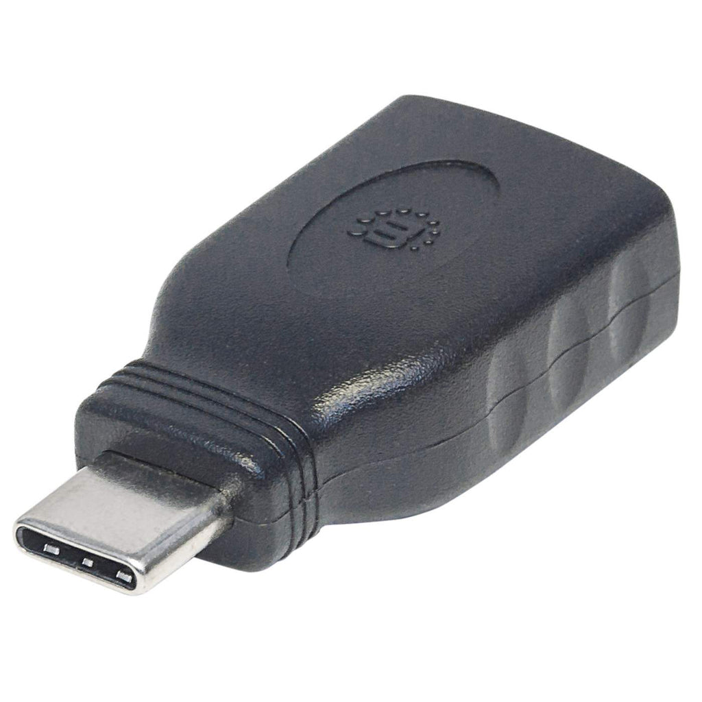 Manhattan USB-C 3.1 Gen 1 SuperSpeed CM/AH 5 Gbps Black Adapter