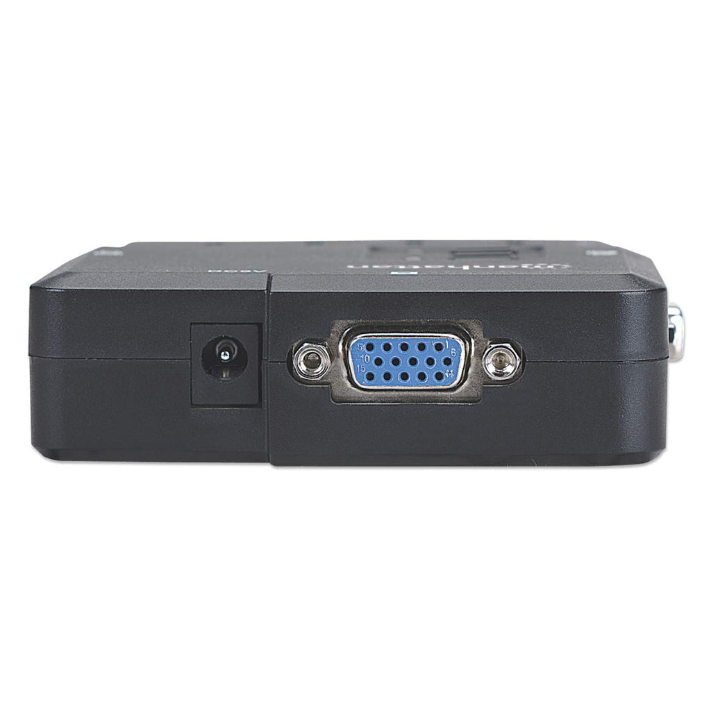 Manhattan Switch KVM Compacto de 2 Puertos