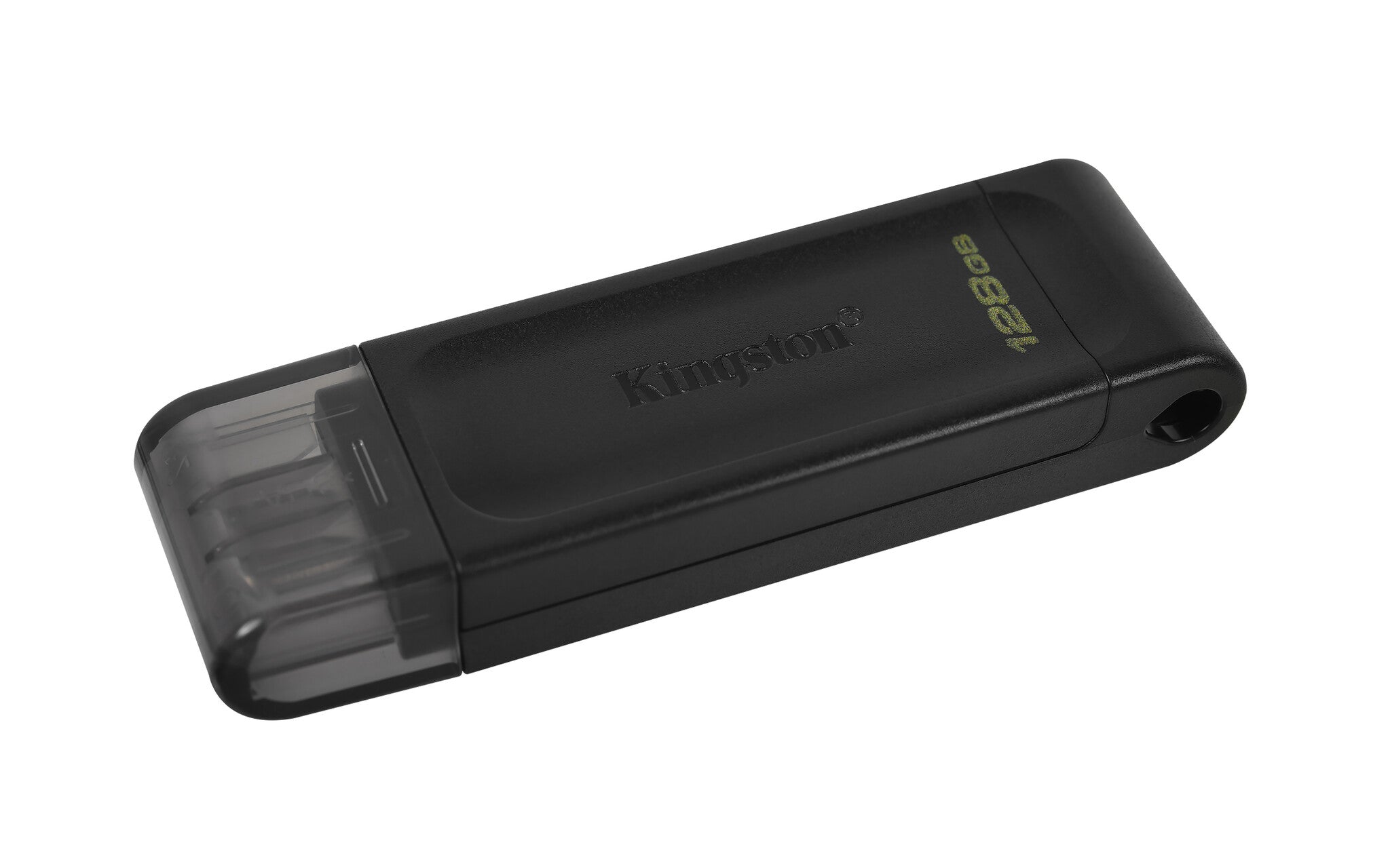 Kingston Technology DataTraveler 70 unidad flash USB 128 GB USB Tipo C 3.2 Gen 1 (3.1 Gen 1) Negro