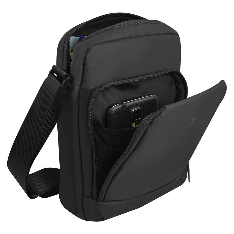 Perfect Choice PC-085058 bolsa de mano y de hombro Poliéster Negro Unisex Bolsa de hombro