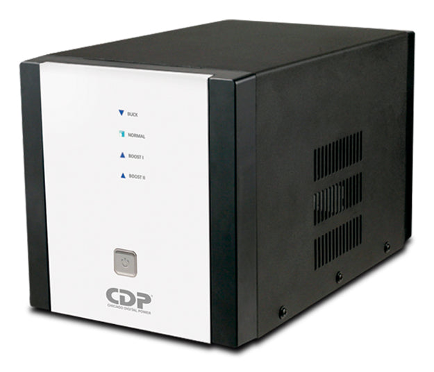 Voltage Regulator CDP 5000VA/2500W 120v Black and White