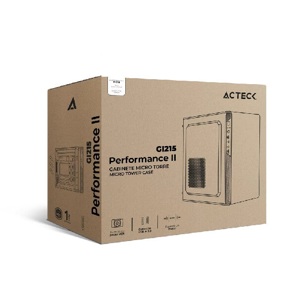 Acteck Performance II GI215 Micro Tower Negro 500 W