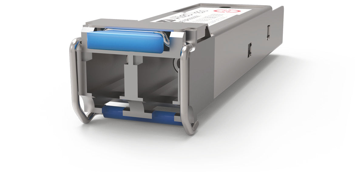 Transceptor MiniGbic SFP, MMF, 1000SX, Dist 220-550m, Conector LC, Temp Ext -40 a 85º