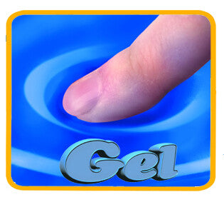 Fellowes 91137 descansa muñecas Gel, Poliuretano Azul