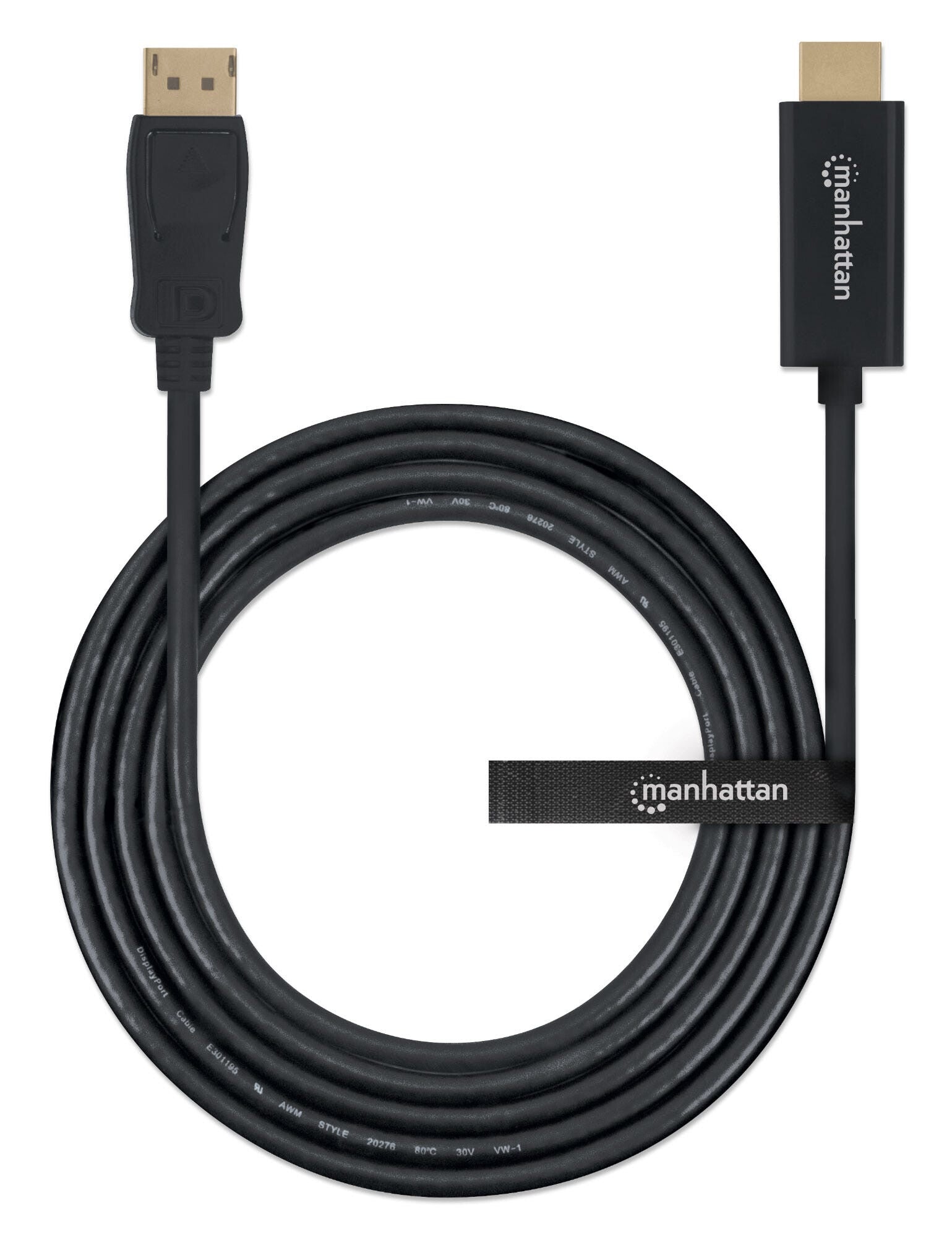 Manhattan Cable DisplayPort a HDMI 1080p