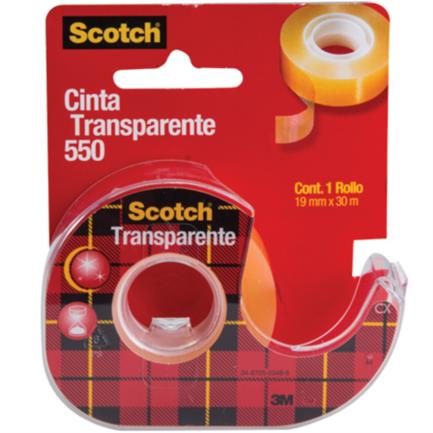 3M Scotch Tape 550 0.19x30m with Dispenser