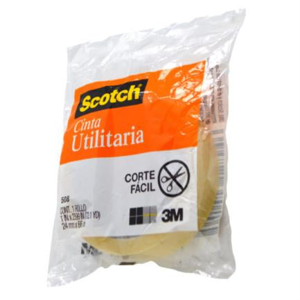 3M Scotch Tape 508 in Bag 0.024x66m Pack of 8