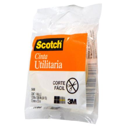 3M Scotch Utility Tape 508 in Bag 12mmx33m