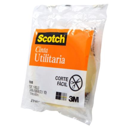 Scotch 3M 508 12mmx6mm Economical Tape in Bag Pk/8