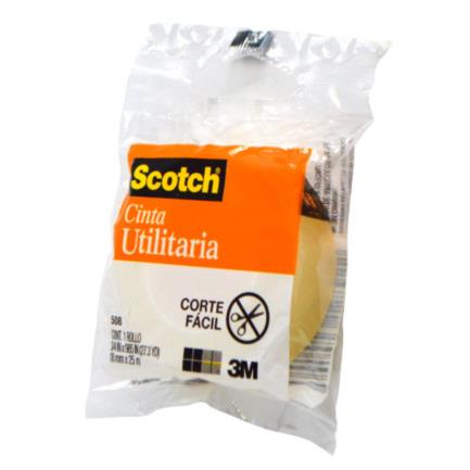 3M Scotch Tape 508 18mmx25mm Economical Pack of 8 Pieces