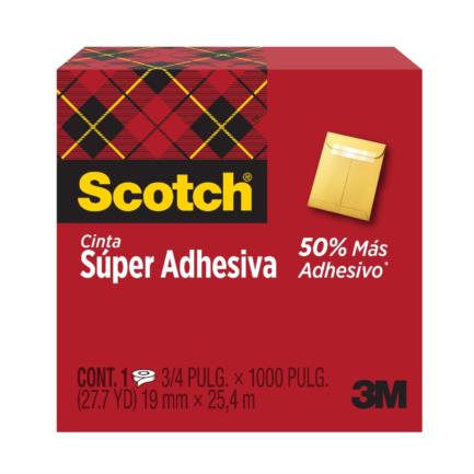 3M Scotch Super Adhesive Tape 19mmx25.4m Box