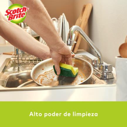 3M Scotch-Brite Medium Scouring Pad Pack of 12