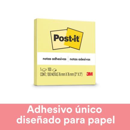 3M Post-It Notes 654 3x3 Yellow 100 Sheets Pk/12