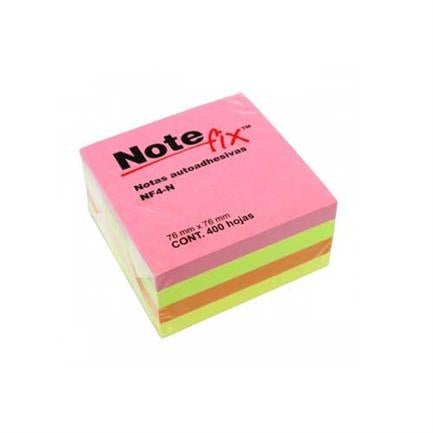 3M Post-it Notes 3x3 Neon 4 Pads 100 Sheets
