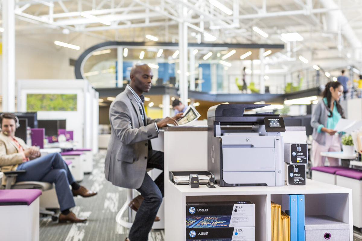 HP Cartucho de tóner LaserJet 312A, cian