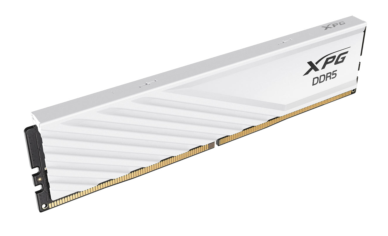 MEMORIA XPG LANCER BLADE UDIMM DDR5 8GB PC-44800 5600MHZ CL46 1.1V CON DISIPADOR BLANCO PC GAMMER/ALTO RENDIMIENTO AX5U5600C468G-SLABWH