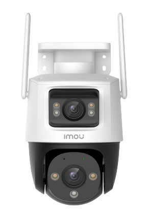 CAMARA IP / IMOU / IPC-S7XN-10M0WED / CRUISER DUAL 5 MP 5 MP / WIFI / DUAL LENS - PT Y FIJA / FULL COLOR / EXTERIOR / ALARMA / AUDIO BIDIRECCIONAL / LUZ LED / AUTO TRACKING / RANURA MICRO SD / ONVI